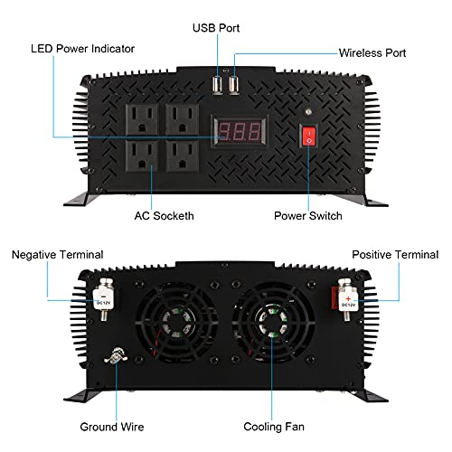 5500W Inverter 12V to 110V (L-5500)