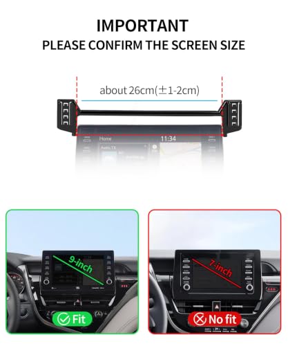 Car Phone Holder for Toyota Camry (for 2021-2024 Camry/Hybrid(9 inch screen only))