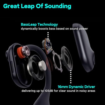 P200b Pro Wireless Headset with Mic for Work (USB-C)