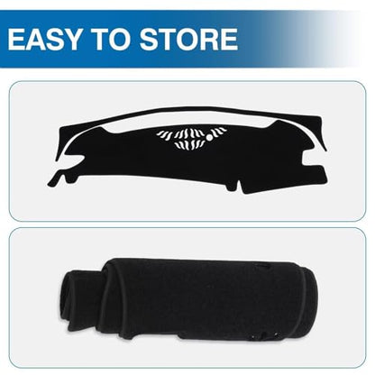 Black Dash Cover for Kia Sportage (Sportage 23-25(black))