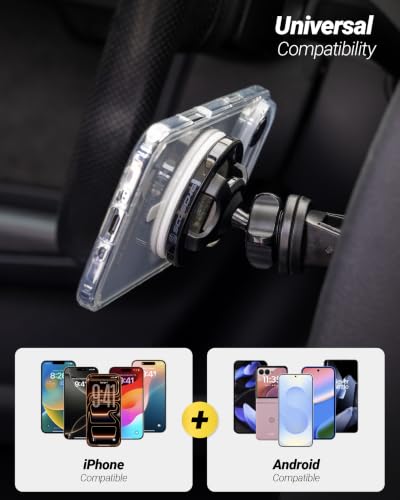 CD Player Phone Mount with MagSafe (CD Slot / 1 Pack)