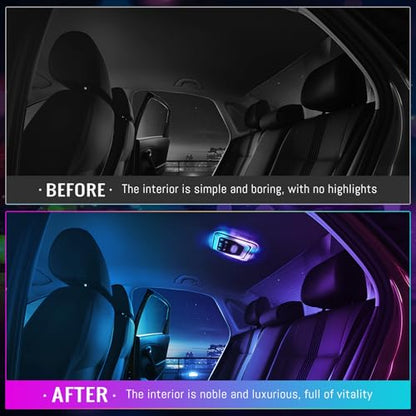 Universal Car Rear Dome Light Replacement (Ripple Style)