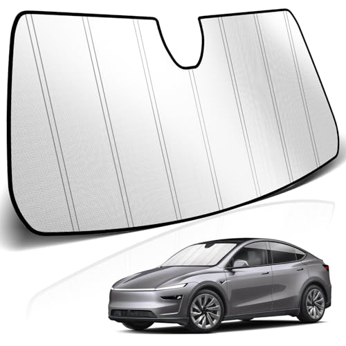 Windshield Sun Shade for Tesla Model Y 2019 (FOR | Thickened Tesla Model Y 2019-2024)