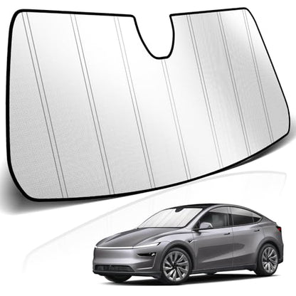 Windshield Sun Shade for Tesla Model Y 2019 (FOR | Thickened Tesla Model Y 2019-2024)