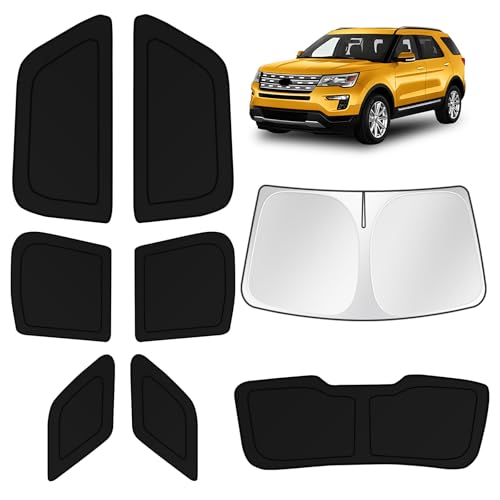 Car Window Shades for Ford Explorer 2011 (FOR | Explorer 2011-2019 (8pcs))