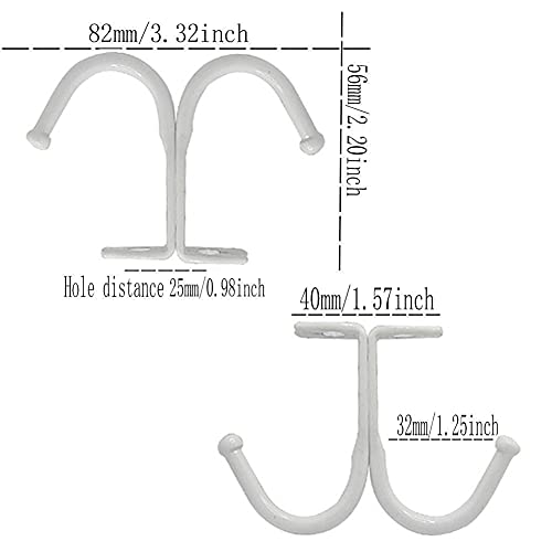 Double Prong Ceiling Hook