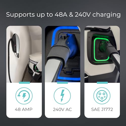 Tesla to J1772 EV Charging Adapter (48A Adapter Black)