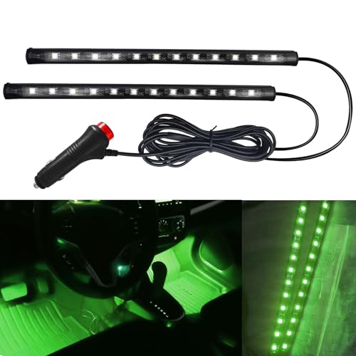 Car LED Strip Light (Green / Cigarette Lighter)