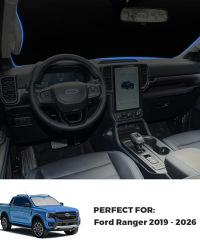 Foldable Front Windshield Sun Shade fit for Ford Ranger 2019 (Fit for Ford Ranger 2019-2026)