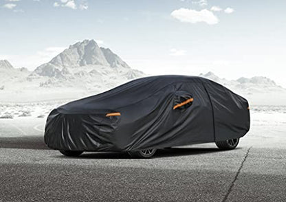 7 Layers Waterproof Car Cover for Mercedes Benz CLK 1997 (PE-Black / Custom Fit Mercedes-Benz CLK)