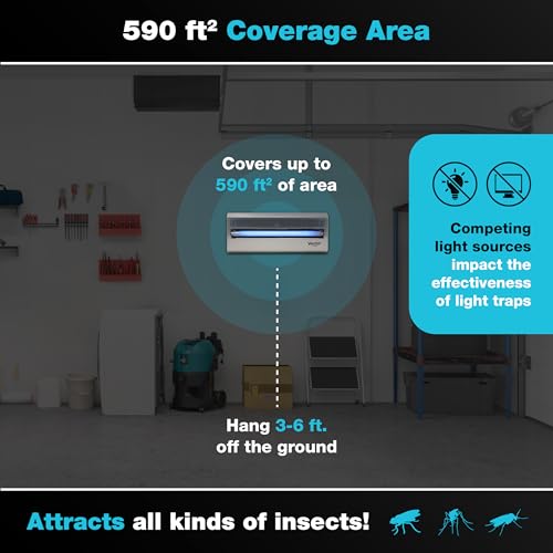 Vector 15 Commercial UV Fly Light Trap (15W Silver)