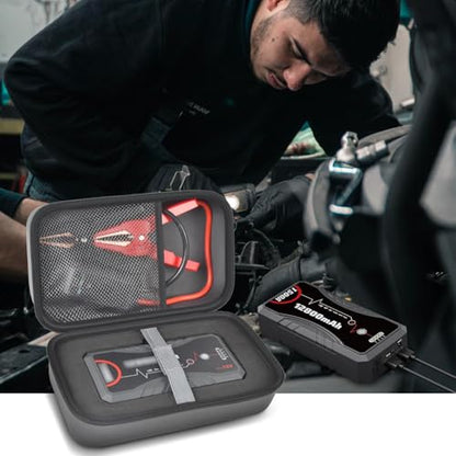 Carrying Case Compatible with NEXPOW Car Jump Starter (Grey)