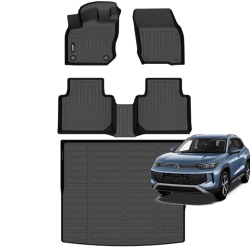 Floor Mats for Volkswagen Tiguan 2025 2026 All Weather Cargo Liner (25 For Tiguan 2025-2026)