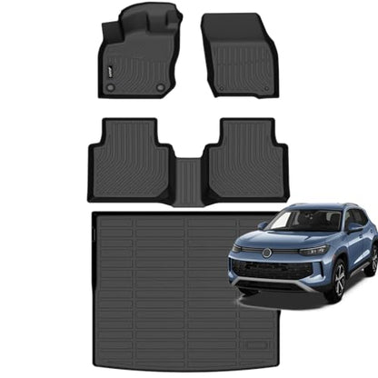 Floor Mats for Volkswagen Tiguan 2025 2026 All Weather Cargo Liner (25 For Tiguan 2025-2026)