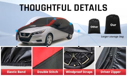 Car Cover Custom Fit for Nissan Versa 2007 (Nissan Versa)