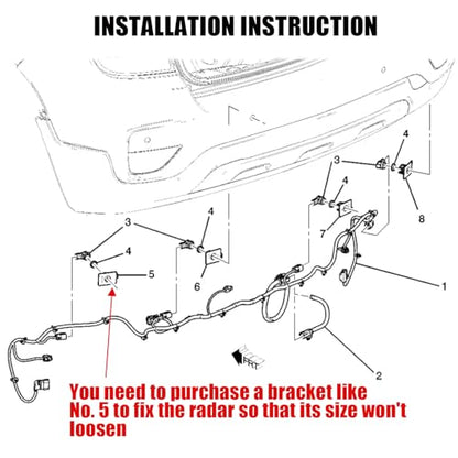 Bumper Park Assist Object Sensor (Bumper Park Assist Object Sensor)