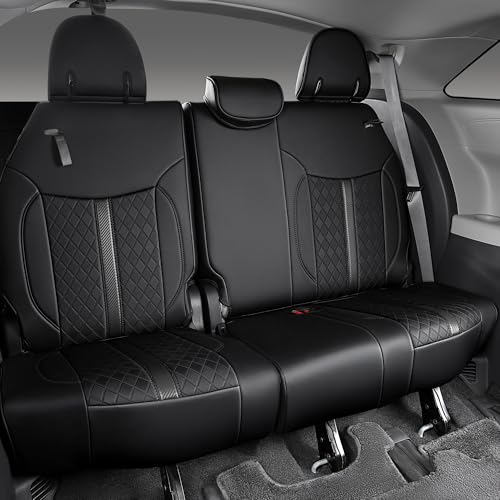 Custom Sienna Seat Covers for 2021 (Black Luxe / 8-Seat)