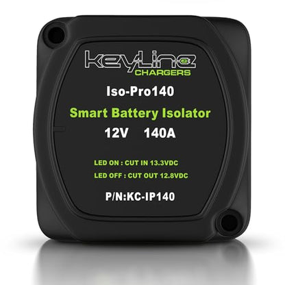 Dual Battery Isolator Kit 12V (140 AMP Iso-Pro)