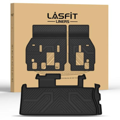 Cargo Mat & Backrest Mat for Toyota Sienna 7 Seat & 8 Seat 2021