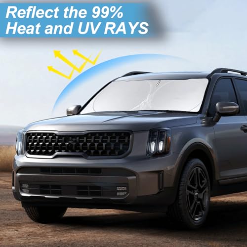 Windshield Sunshade for Kia Telluride 2020 (for Kia Telluride 20-25)