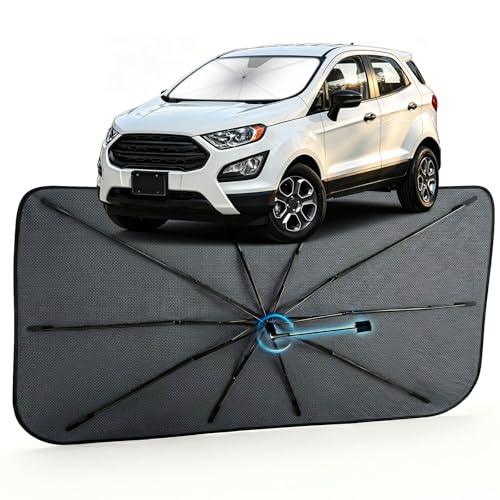 Car Windshield Sun Shade Umbrella for Ford EcoSport 2018 (For Ford EcoSport 2018-2022)