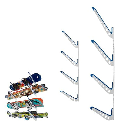 Beach Chair Storage Rack for Garage (White)