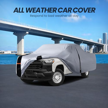 Multi Layer Chevy Colorado Truck Cover (W.Fit Colorado Extended/Crew/Regular Cab SB / White Truck Cover)