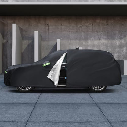 Car Cover Fit for Mercedes Benz E (Black / Custom Fit for Mercedes Benz E-Class)