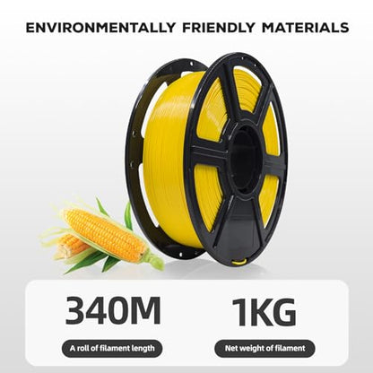 PLA Filament 1.75mm (Yellow)
