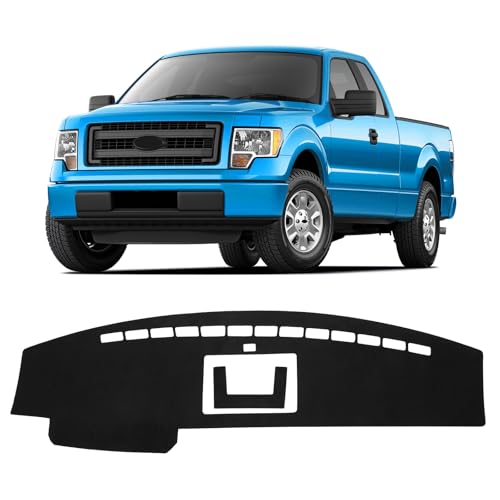 Black Dash Cover Compatible with 2009 (F150 09-14(black))
