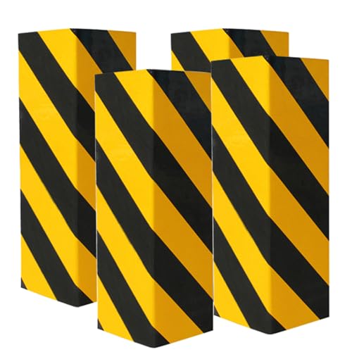 Garage Wall Protector Foam Wall Bumper Corner Guard for Parking Lot 4 Pack (Yellow / 4 pack)