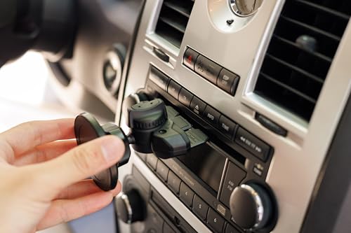 Car CD Slot Magnetic Phone Mount Holder for MagSafe iPhones (Car CD Slot or Vent)