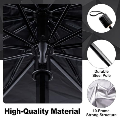 1 PC Umbrella Windshield Sunshade (1 / Silver#2)