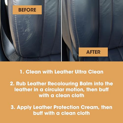 Leather Complete Restoration Kit (Medium Brown / Complete Kit)