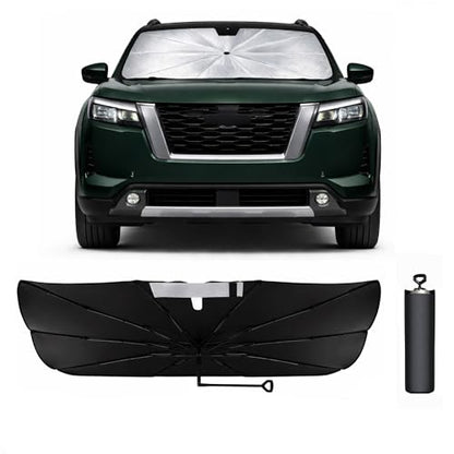 Car Windshield Sun Shade Umbrella for Nissan Pathfinder 2022 (For Nissan Pathfinder 2022-2026)