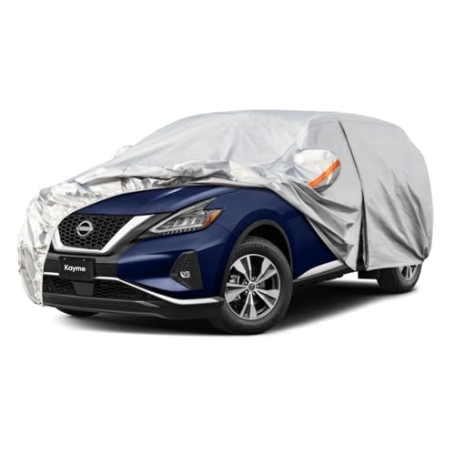 6 Layers SUV Car Cover Custom Fit for Nissan Murano（2008 (LM-Silver / Custom Fit Nissan Murano)