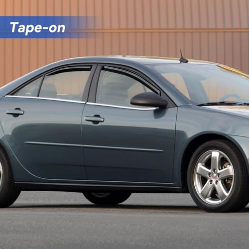 Window Visors Rain Guards for 2005 (2005-2010 Pontiac G6)