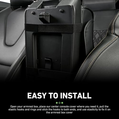 Car Center Console Cover Organizer