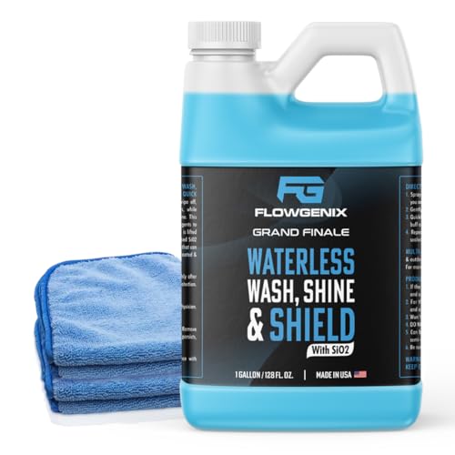 Grand Finale Waterless Car Wash Wax (Waterless Car Wash Spray (1 Gallon))