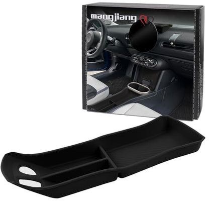 Car Center Console Organizer Tray Mat Scratch (Black / Center Armrest Storage Box)