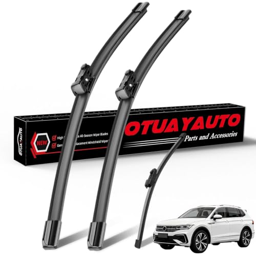 Wiper Blades Replacement for Volkswagen Tiguan Touareg 2018 (25"+22"+15" Tiguan Touareg)