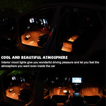 Car LED Strip Light (Cigarette Lighter / Orange)