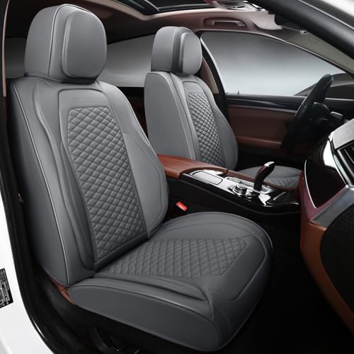 Car Seat Covers Full Set (2 Pack / Gray)