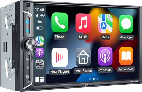 7" QLED Wireless Double Din Car Stereo (7 Inch Car Stereo)