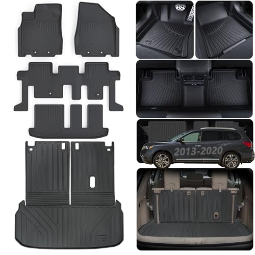 Floor Mats & Trunk mat For 2013 (2-1320PathfinderALMB)