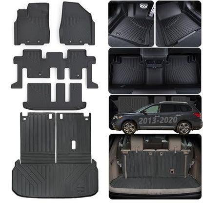 Floor Mats & Trunk mat For 2013 (2-1320PathfinderALMB)
