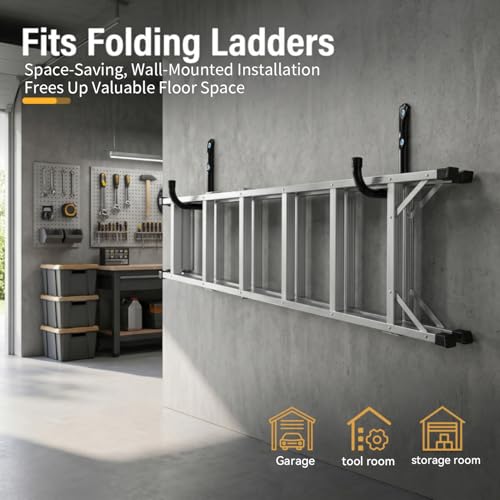 Ladder Storage Hook (8.7Inch x 9.5Inch)