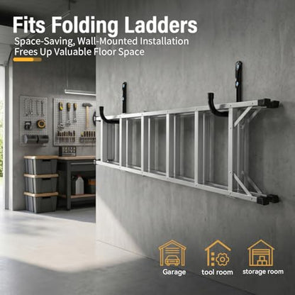 Ladder Storage Hook (8.7Inch x 9.5Inch)