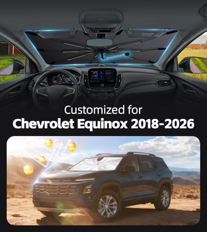 Windshield Sun Shade for Chevy Equinox 2018 (Fit for Chevrolet Equinox 2018-2026)