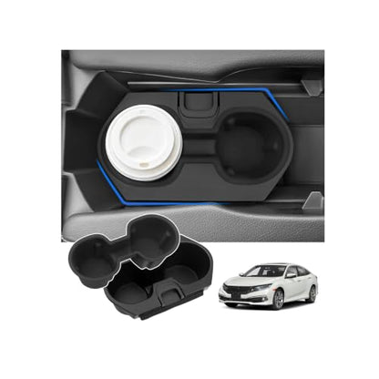 2PCS Car Cup Holder Compatible with Honda 2016 (for Honda 2016-2021 Civic)